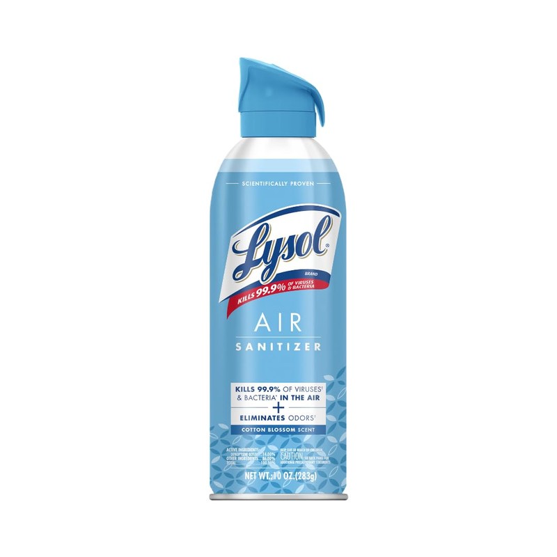 Lysol Air Sanitizer Spray, For Air Sanitization and Odor Elimination,