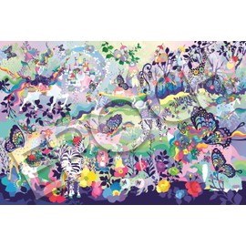 Epoch 1000 Piece Jigsaw Puzzle, Horaguchikayo, A Dream Piece That Pours Like Rainy (19.7 x 29.5 inches (50 x 75 cm))