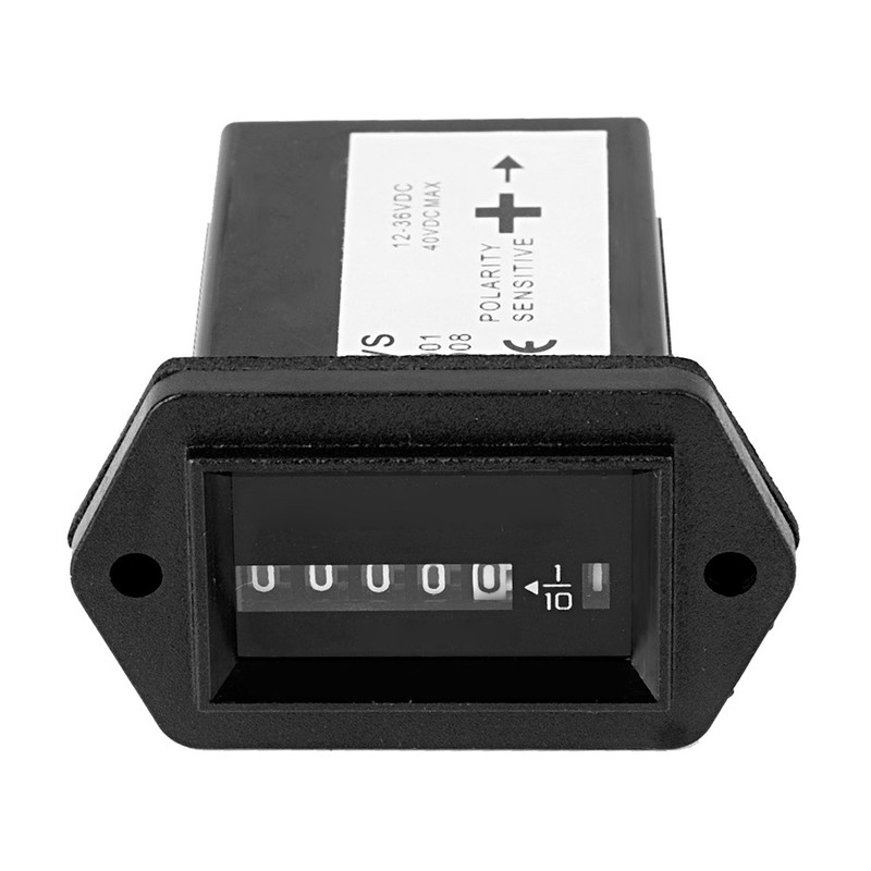 DC12-36V Engine Hour Meter Timer Gauge For Truck Boat Car