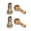 2 Set M12x1.25mm to 3/8in Turbo Water Banjo Bolt Good