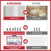 AIMUNOK 60pcs GPU Graphics Card Back Plate Heatsink Screws Spring