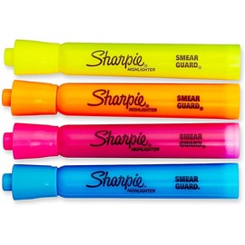 Sharpie Accent Tank-Style Highlighters, Chisel Tip, Colored Highlighters (25174PP) Assorted Colors