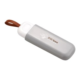 Travel Pill Organizer | 3 Compartment Mini Daily Medication Organizer Box,Medication Storage Container Dispenser for Elderly Mother Kids Seniors