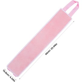 Accesorio Aplicador de Loción Bronceadora para Espalda, 1 Unidad, Banda Flexible y, Color Rosa, para Uso en Casa y Aplicación Precisa en Áreas de Difícil Acceso