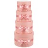 GnFlus Gift Boxes with Lids for Presents Set of 4