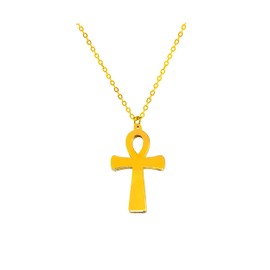 Only faith Cross Necklace for Women Stainless Steel Cross Pendant 45cm with Envelope or Gift Box Standard Stainless Steel Not Applicable, Stainless Steel, Not Applicable