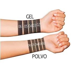 Saniye Delineador Gel + Sombra Para Ceja Con Pincel (Tono 04)