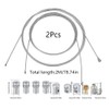 2 Pieces Motorcycle Universal Cable Pulley Universal Repair Kit Bowden