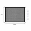 Pet Barrier Gate for Dogs – Foldable Breathable Mesh Fence