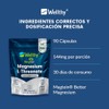 Wellthy L Treonato de Magnesio 90 Cápsulas 144mg. Hecho solamente