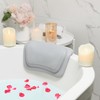 Lonkenn Bath Pillow, Ergonomic Bath Pillow, Stylish PU Bath Pillow