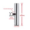 Stainless Steel Clamp on 360 Degree Adjustable Marine Boat Fishing