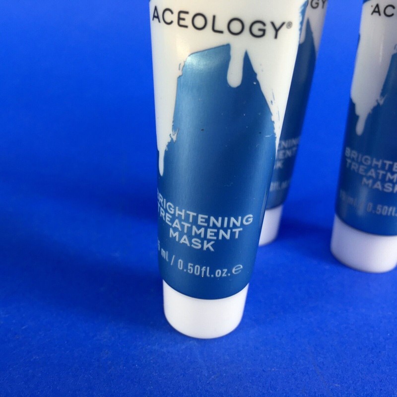 Aceology Brightening Treatment Mask 0.50 oz (Lot of 3)