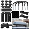 SUPRBIRD Roof Box Mounting U Bracket, 4 Pieces Universal Roof