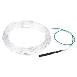 PATIKIL 2mm 5m PMMA Side Glow Fiber Optic Cable Kit, with LED Illuminator 12V 0.1W Testing Light Source Decoration for Home DIY Lighting