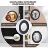 Vizava 1 Pcs Upgraded Door Knob Plates with Double-Sided Tape