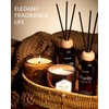 M&SENSE Madagascar Vanilla Reed Diffuser Set: 6.3 fl oz Non-Toxic