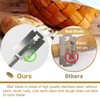 Dyzoxa 10pcs Bread Lame Cutter,Wood Handle Bread Scoring Tool Bread