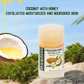 Loción Para Pies De Urea Y Coco Bálsamo Reparador De Talones En Barra Para Pies Secos Y Agrietados Crema Roll-On Para Pies Agrietados Suavizante E Hidratante Cuidado De Los Pies 114