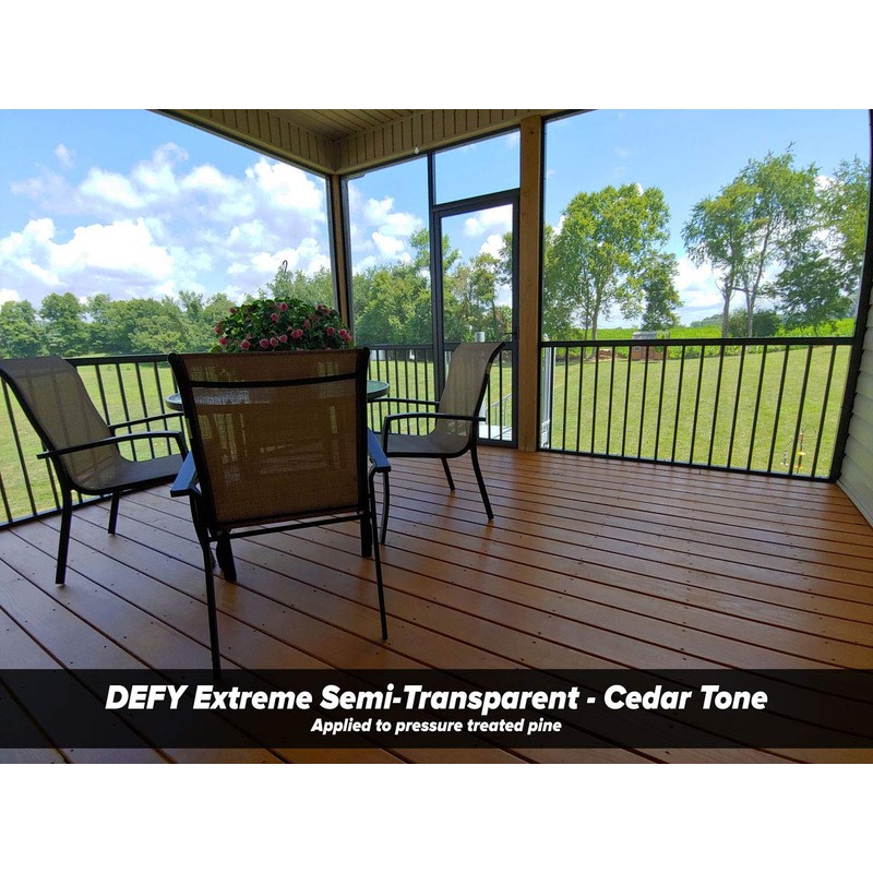 DEFY Extreme Wood Stain and Sealer in One - 1