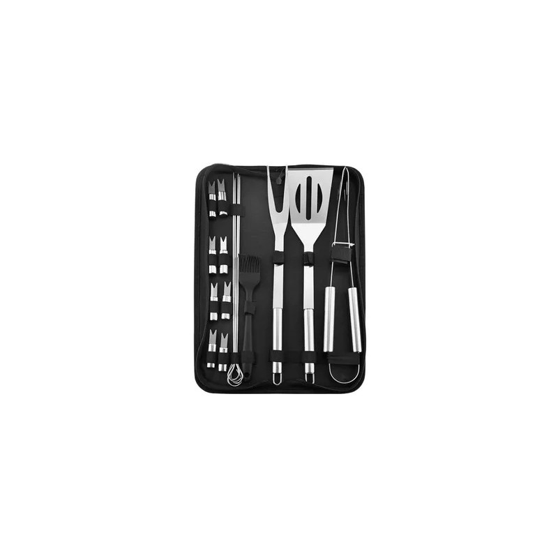 Stainless Steel BBQ Grill Tool Set for Outdoor Cooking –