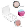 Ipetboom 2pcs Empty Eyeshadow Pans Diy Palette Magnetic Makeup Container