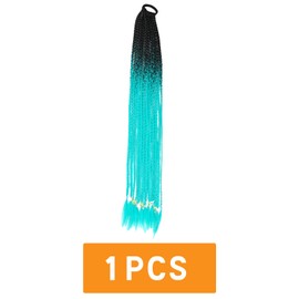 Traziewell Crochet Braids Hairpieces Braid Long Hair Ladies Handmade European and American High Temperature Resistant Fiber Gradient Hair Pieces 2723