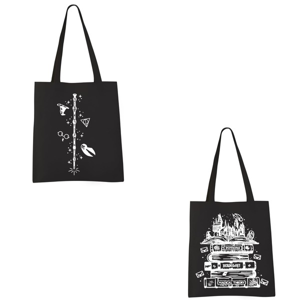 Wizard Book Tote Bag Wizard Inspired Gifts Wizard Book And