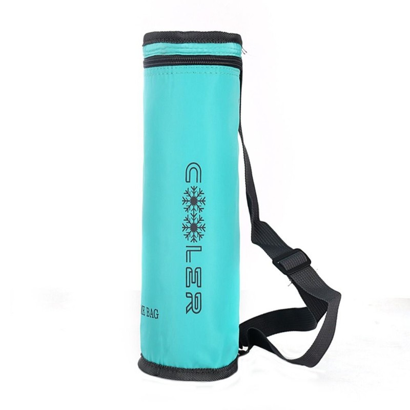 Portable Insulated Water Bottle Carrier Bag for Travel & Sports
