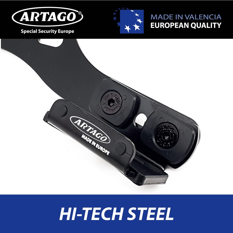 Artago K403 30X14 and 30X10 Universal Removable Footrest Mount