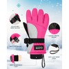 OutdoorMaster Ski Gloves for Children, 9M Thinsulate, Windproof and Waterproof