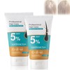 2PCS 5% Crema de Masaje para el Cuero Cabelludo, Crema