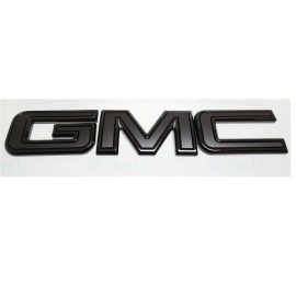 GMC Rear Tailgate Only All Black Emblem 2019+ GMC Sierra 1500 2500HD 3500HD Canyon