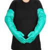 AUTSEEYS Aquarium Gloves for Fish Tank Maintenance,Shoulder Length Waterproof Long