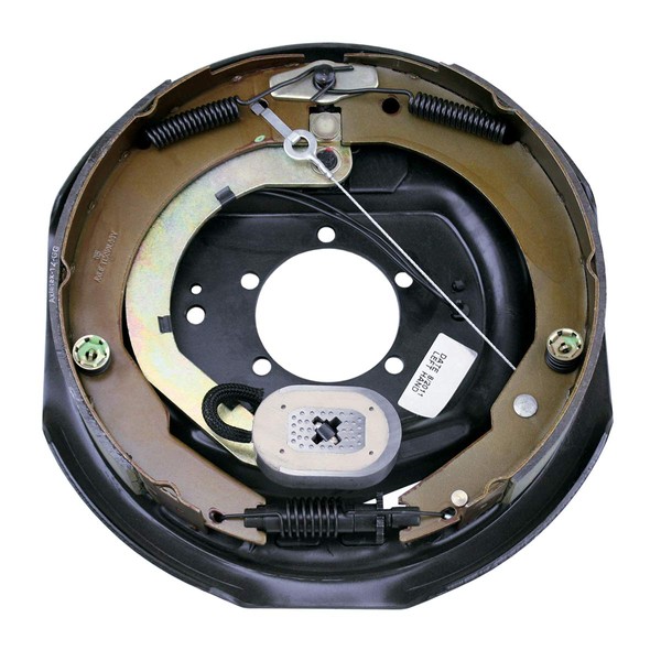 Lippert Forward Self-Adjusting Brake Assembly for Left Side 12" x 2", 3500-7,000 lbs. Capacity, for 14.5", 15", 16" Wheels - 296651
