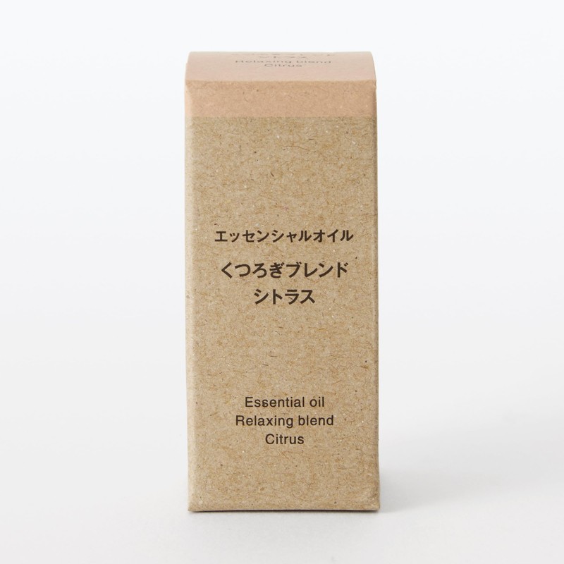 MUJI OCH01A4A Essential Oil Relaxing Blend Citrus 10ml