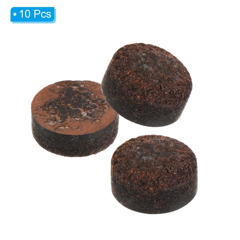 PATIKIL 12 mm Pool Cue Tips, Pack of 10 Pool