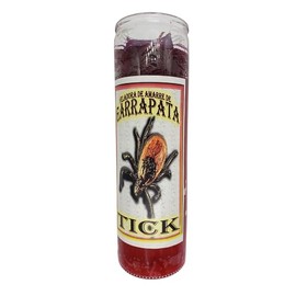 Tick Prepared Ritual Candle/Veladora De Garrapata Preparada