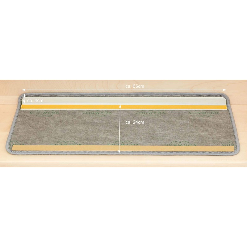 Kettelservice-Metzker® Vorwerk Stair Mats Single and Economy Sets Bordeaux 1