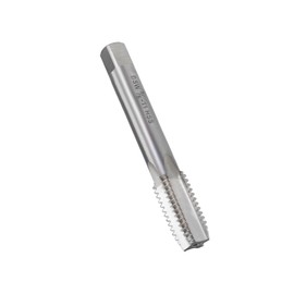 Boxonly Machine Tap BSW 5/8-11 Thread, for Drilling, Processing Through Holes or Shallow Holes, H2 High Speed Steel Screw Thread Taps Threading Tapping Tool Machinist Repair DIY Tool, 1pcs