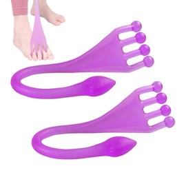 REMDY Training Tube Stretch Tube Foot Foot Exercise 2 Pack (Purple)