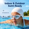 Swimming Goggles for Adults – Anti-Fog Wide Lens with UV