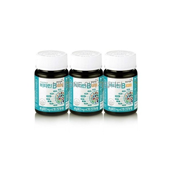 Youngjin Pharmaceutical Youngjin Pharmaceutical Vitamin B Plus 8 60 tablets / 영진약품  영진약품 비타민B 플러스8 60정X3병 6개월분 /MH