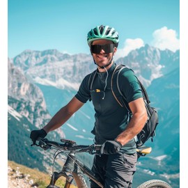 FEISEDY Sunglasses Men Women, Big Oversized Square Frame,UV400 Mirrored Sun Glasses, Cycling Driving Fishing Hiking B0064