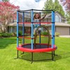 Goplus 55" Trampoline for Kids, 4.6 FT Mini Toddler Trampoline