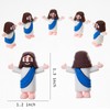 ARCHCRTC 40 Pcs Little Jesus Figurine Miniature Tiny Jesus Figures