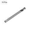 sourcing map 10pcs High-speed Steel Drill Bits 6mmx80mm for Hole
