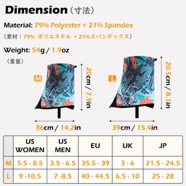 TRIWONDER Trail Gaiters Sandproof Leg Gaiters Running Gators Shoe Gaiters Ankle Gaiters for Hikiing Backpacking (Red, M)