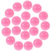 Kichvoe 50pcs Mini Ball Plastic Raffle Balls Empty Bingo Ball