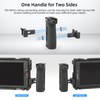 Nitze Ergonomic Side Handle with NATO Clamp,Aluminum Camera Cage Handgrip